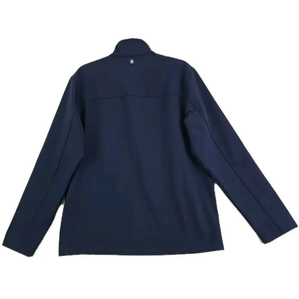 Swisstech ~Men's Size M (38-40)~ Navy Blue Zip-Up Windbreaker Jeacket.